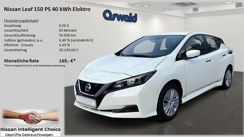 Nissan Leaf 40 kWh Direktantrieb - ZE1